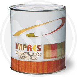 impregnante sintetico satinato per legno "IMPRES 2,5 lt." laiv