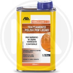 Nourishes and cleans wood  "formula legno" fila