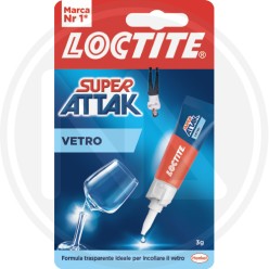 adesivo per vetro super attak "vetro" loctite