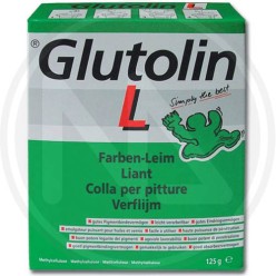 colla in polvere per pittura "glutolin l"