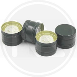 PRE-THREADED CAP for OIL bottle with POURER (71523-71526)