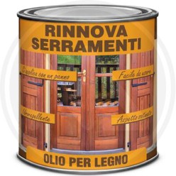 OLIO PER LEGNO "RINNOVA SERRAMENTI" VELECA