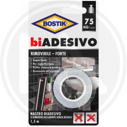 NASTRO BIADESIVO RIMOVIBILE bostik