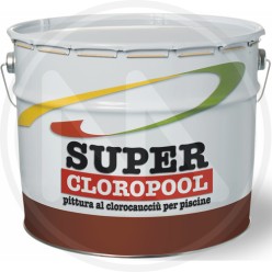 PAINT FOR CHLOROCAUCCIU' "SUPER CLOROPOOL" ITALCHIMICA
