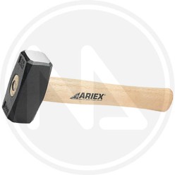 stoning hammer WITH WOODEN HANDLE
