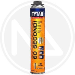 SCHIUMA ADESIVA RAPIDA PER PISTOLA "60 SECONDI" TYTAN