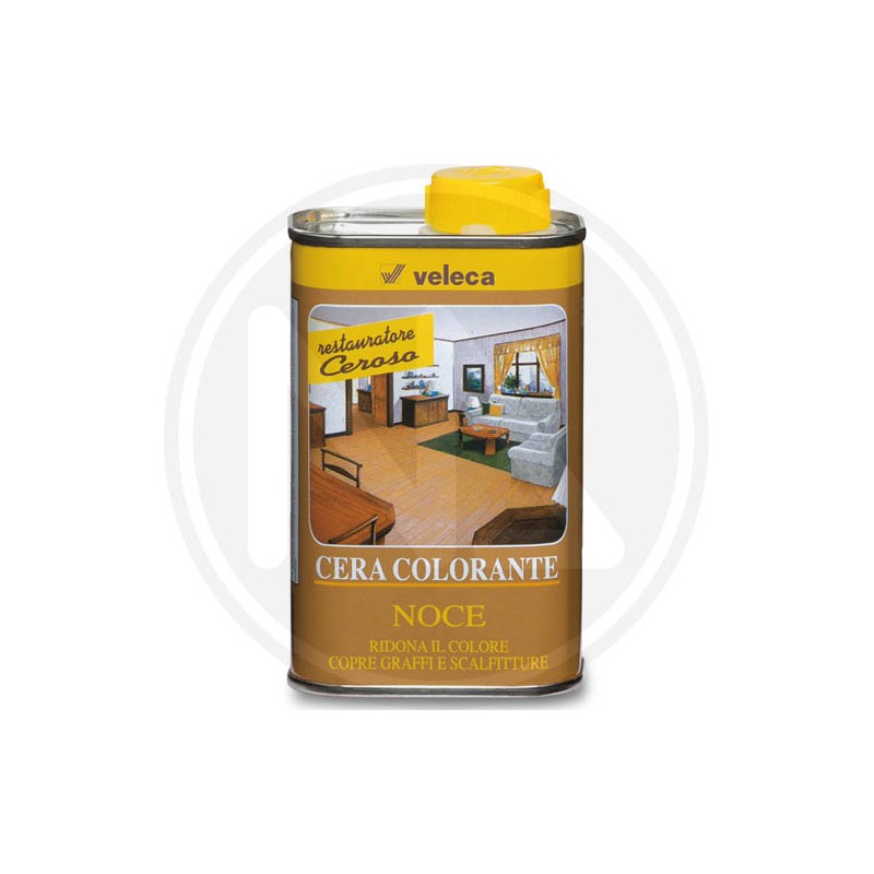 cera COLORANTE per legno veleca