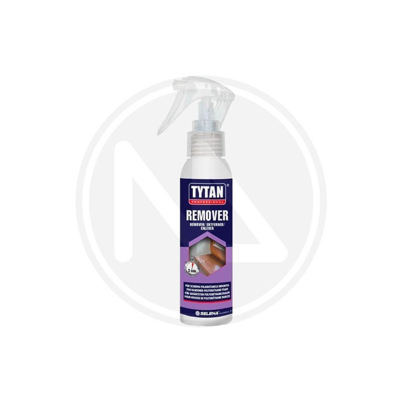 CLEANER FOR HARDENED POLYURETHANE FOAM TYTAN CLEANER FOR HARDENED POLYURETHANE FOAM TYTAN