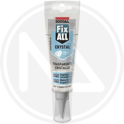 SIGILLANTE ADESIVO "FIX ALL CRYSTAL" TUBETTO SOUDAL