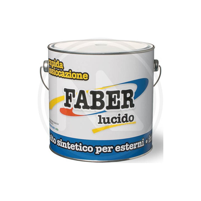 FAST DRYING ENAMEL glossy "FABER" 750 ML. laiv