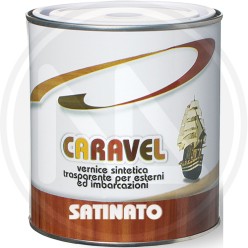 VERNICE sintetica satinata per legno "CARAVEL" laiv
