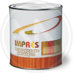 impregnante sintetico satinato per legno "IMPRES 750 ml." laiv