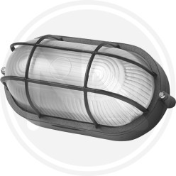 GARDEN ceiling light "OVALE NERO" papillon*