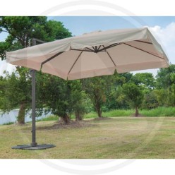 ALUMINIUM LATERAL GARDEN UMBRELLA "CALPE" PAPILLON