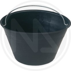 bucket mason BLACK pvc