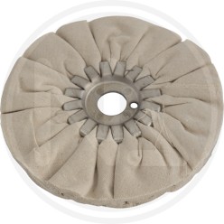 ruota in tessuto per lucidare CON FORO MAURER