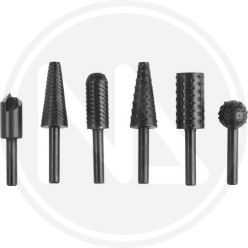 Rotary  rasps  in set 6 pcs MAURER