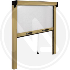 bronze mosquito curtain roll kit maurer