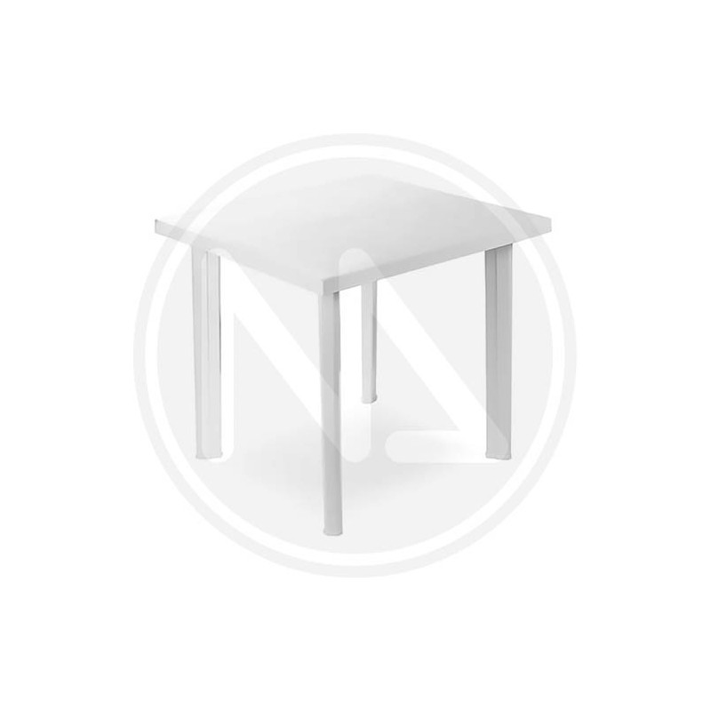 GREEN RESIN TABLE "FIOCCO BIANCO"