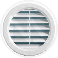 abs embedded ROUND ventilation grille