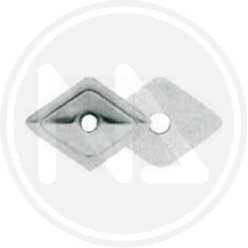 rhombus shaped washers for bars