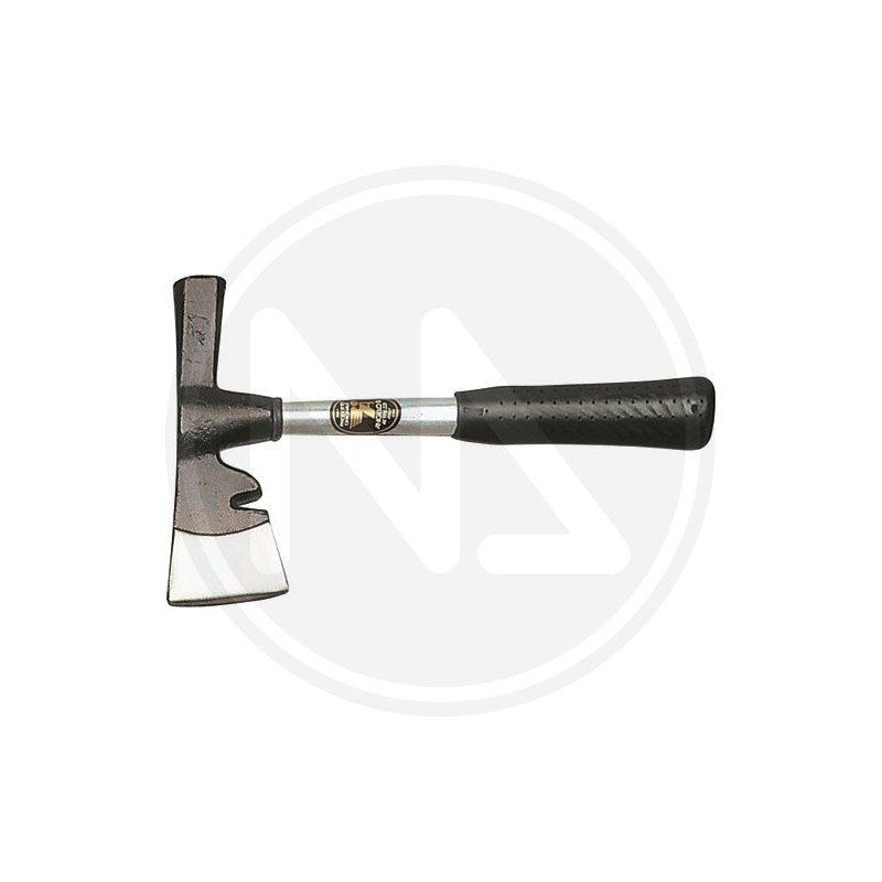 MULTIPURPOSE HATCHET STEEL AND RUBBER HANDLE
