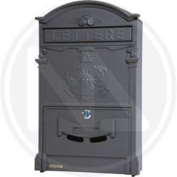 CASSETTA POSTALE IN ALLUMINIO per esternO "royal ANTRACITE" maurer