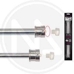 UNIVERSAL NET ROD "ONLY ONE" CHROME MAURER