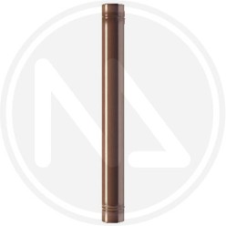 TUBO PER STUFA Marrone