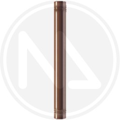 TUBO PER STUFA Marrone*