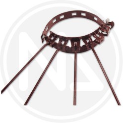 BROWN clothes horse for pipe