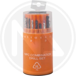 PUNTE SR 19 PZ. per metallo-WIDIA astuccio selector MAURER