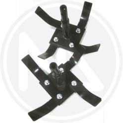 RICAMBI PER MOTOZAPPA (52118) PAPILLON - COPPIA LAMA LATERALI