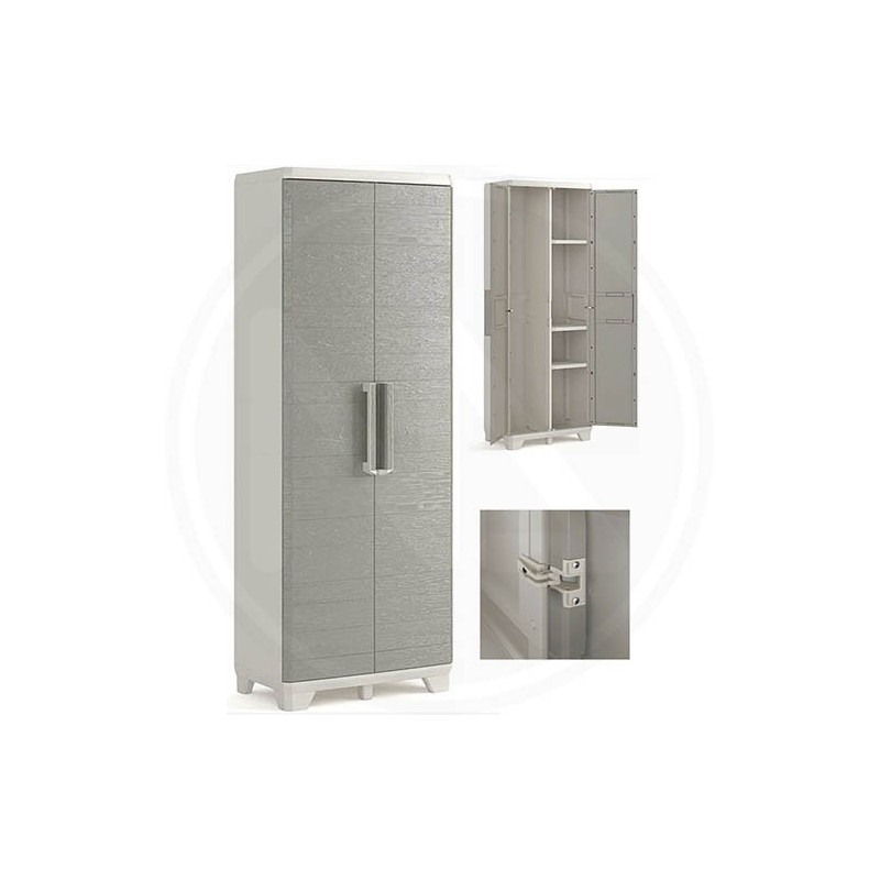 HIGH RESIN CABINET "wood" KETER