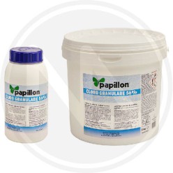 DUST CHLORINE FOR POOL "GRANULARE 56%" DUST PAPILLON
