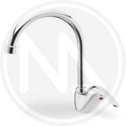 miscelatore LAVELLO CUCINA a CIGNO "ONDA" maurer