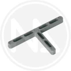 distanziatori A "T" per piastrelle in PVC