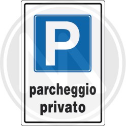 ROAD SIGNS "PRIVATE PARKING"