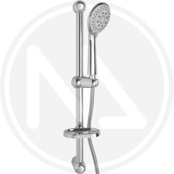 SHOWER HEAD WITH MOVABLE BAR "DOTTY" maurer