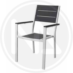 ARMCHAIR PVC E METAL TABLE "STINTINO" PAPILLON