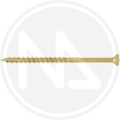 yellow zincplated screws for gazebo 6 mm MAURER