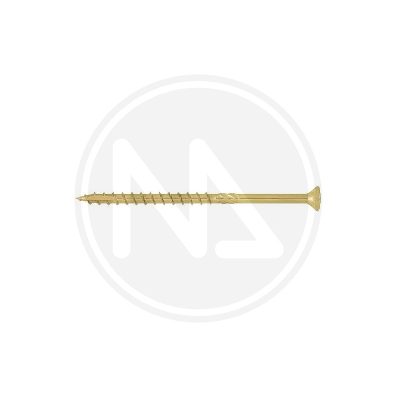 yellow zincplated screws for gazebo 6 mm MAURER