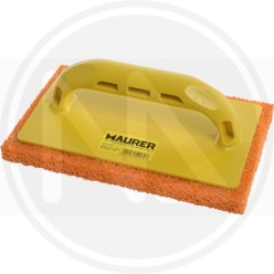 trowel red foam rubber - soft- polystyrene plaster maurer