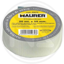 nastro adesivo per cartongesso in fibra maurer
