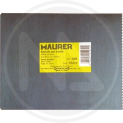 scraper with toothed blue blade maurer