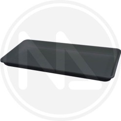 SOTTOVASO RETTANGOLARE MAXI FESTONATO "ANTRACITE"