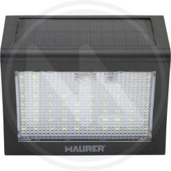 LAMPADA SOLARE con SENSORE CREPUSCOLARE/movimento 60 led MAURER