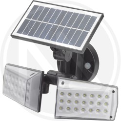SOLAR LAMP with CREPUSCULAR SENSOR / movement 42 led MAURER