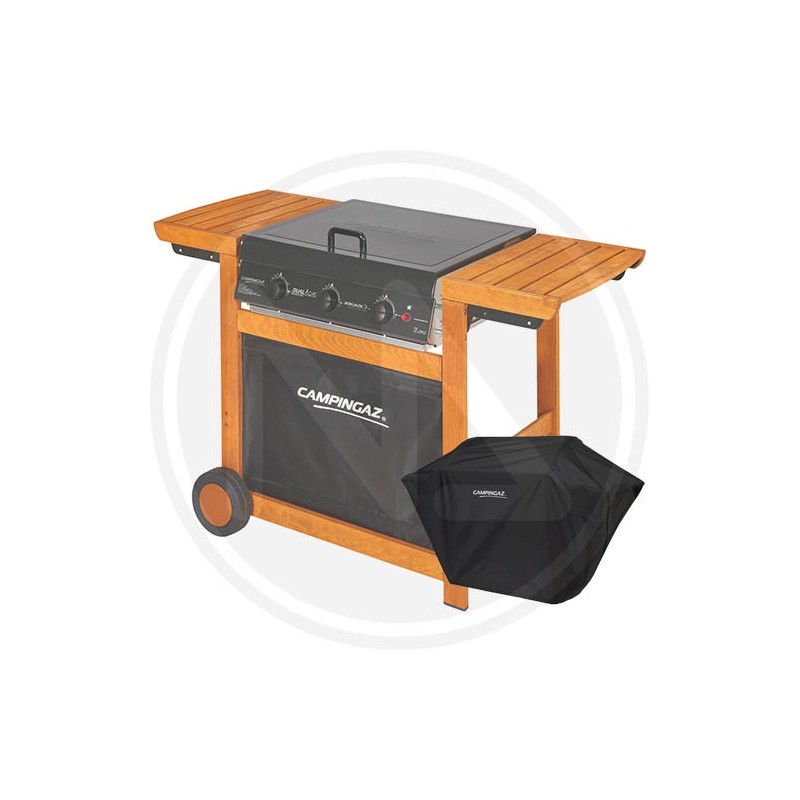 KIT BARBECUE GAS CAMPINGAZ "ADELAIDE" + COPERTURA