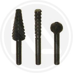 Rotary rasps  in set 3 pcs poggi